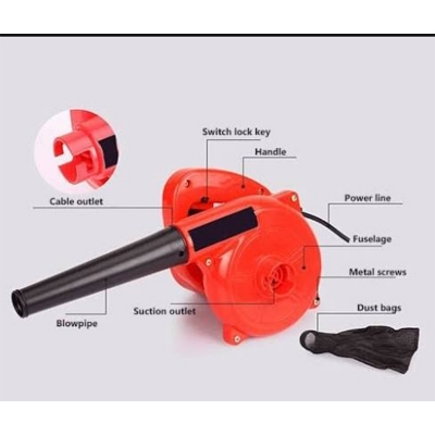 Picture of Blower Machine/Air Blower Dust Cleaning & Vacuum cleaner 2 in 1 Air Blower machine 900 watt

￼￼￼￼-Red