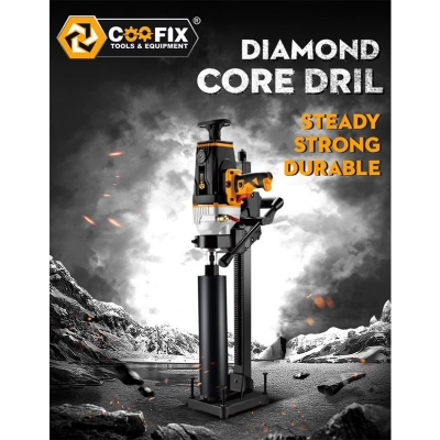 Picture of Core Drill Machine COOFIX CF-DCD002 Wholesale Diamond Core Cutting Drill Machine for Concrete-Black