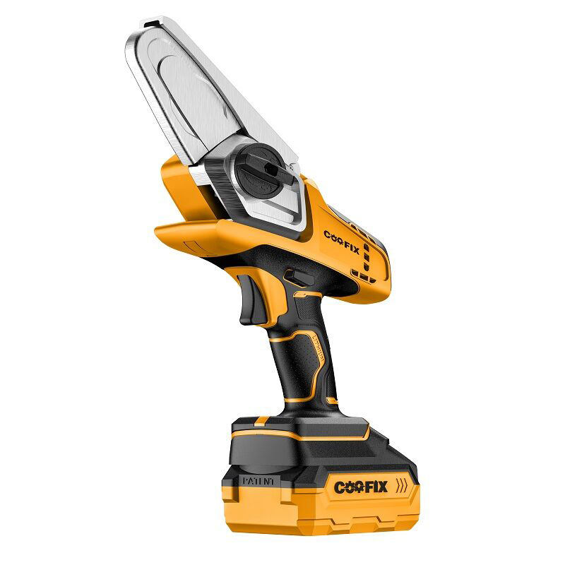 Picture of Coofix Cordless Chain Saw 4 Inch 550W 21V Mini Chain Saw Cordless Chain Saw CF-CCS002-Orange