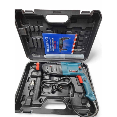 Picture of Bosheng Hammer Drill Machine 26mm-28 Blue Heavy Duty 8000w-Blue
