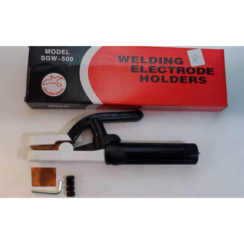 Picture of Welding Holder /Golden Dove SGW-500 Welding Electrode Holder | Heavy Duty Welding Rod Clamp | Heat Resistant & Durable Handle-Red
