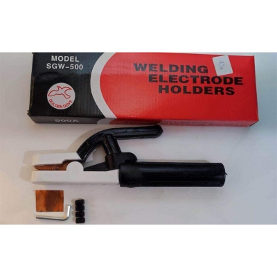 Picture of Welding Holder /Golden Dove SGW-500 Welding Electrode Holder | Heavy Duty Welding Rod Clamp | Heat Resistant & Durable Handle-Red