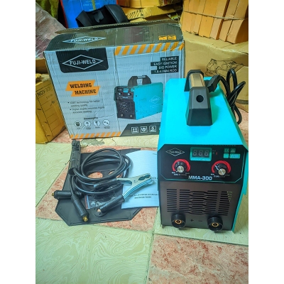 Picture of Welding Machine MMA-300 FUJI WELD - Welding Machine Electrode - Inverter Welding Machine - Electrode Inverter - ARC Welder - Beginner Device - Electric Welding Machine - IGBT ARC - Vector Welding-Green