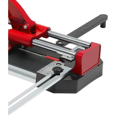 Picture of Tile Cutter Machine 32"(800MM) Tile Cutting Machine Double Rails and Brackets Manual 3/5 with Precision Infrared Positioning Manual Tile Cutter Tools for Precision Cutting-Red