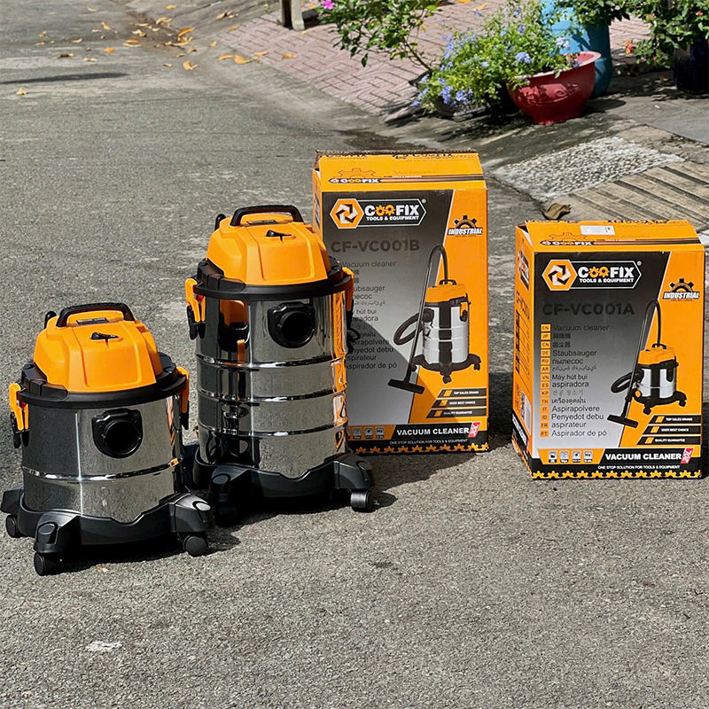 Picture of VACUUM CLEANER WET & DRY Heavy Duty  (Easy use) Coofix 12L VC003-Orange & Silver