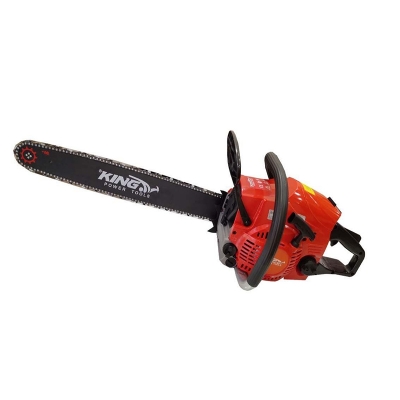 Picture of Gasoline Chainsaw machine, Tree Cutting Machine, Petrol Chain Saw machine, gash cutter machine 22 inch(King)-Red