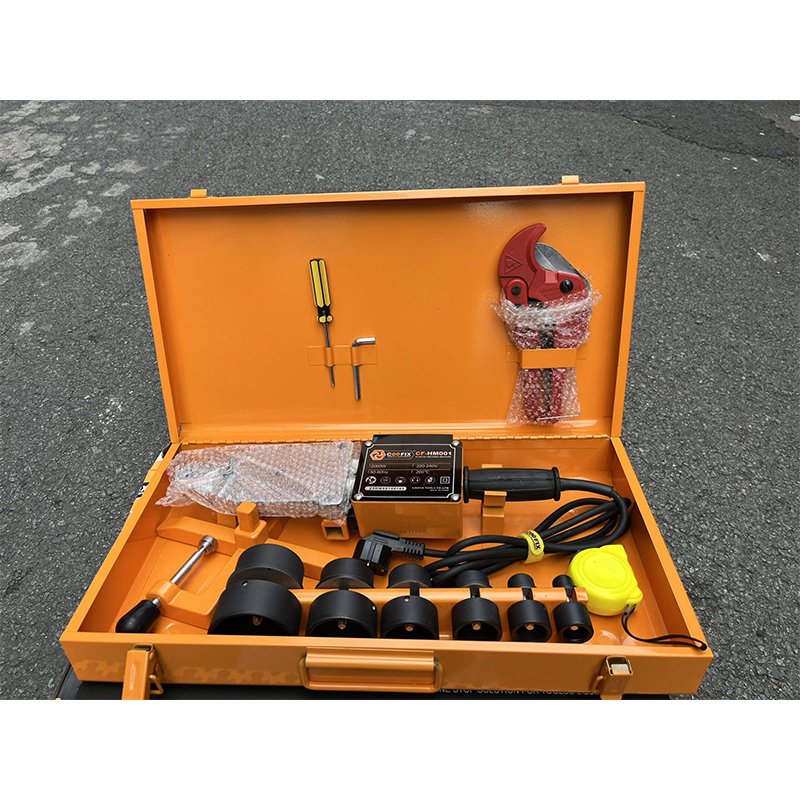 Picture of Plastic Pipe Welding Machine professional Coofix CF-HM001 (Socket Fusion) Voltage/Frequency: 220-240V / 50Hz leak-proof joints in plastic piping system-Orange