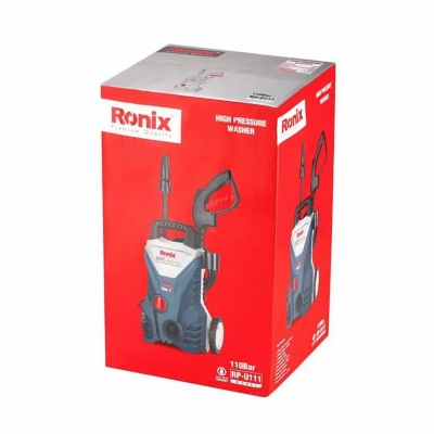 Picture of High Pressure Washer 110 Bar-1400W Model : RP-U111 High Pressure Car Was (Car,Bike,Texi,Truck, And Others) , Built-in Carry Handle, Detachable Foam Cannon, Pro-Style h MachineSteel Wan-Blue