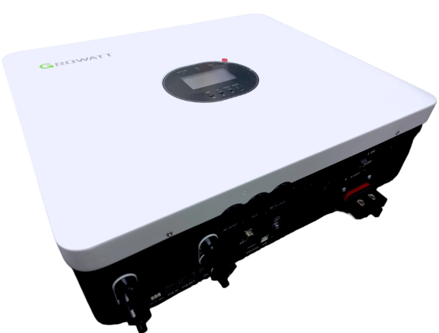 Picture of SOLAR HYBRID INVERTER 6000W, SOLAR IPS 6.0KW, OFF GRID INVERTER 6.0KW GROWATT-White