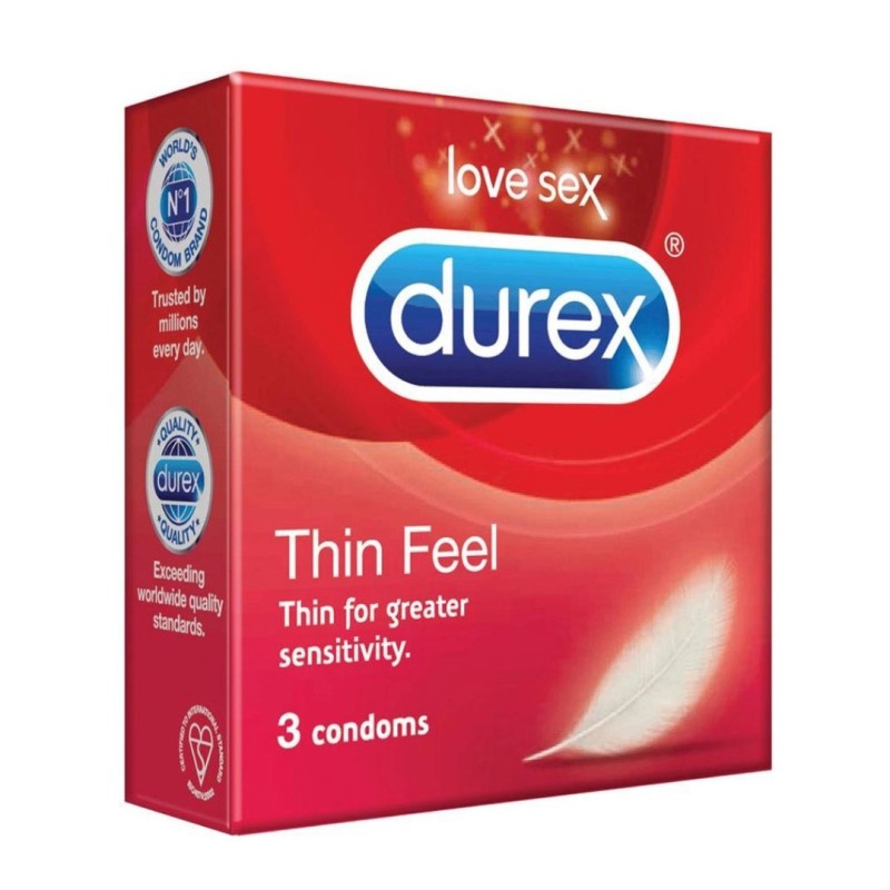 Picture of Durex - Thin Feel Condom - Combo Pack - 3 Pack-Neutral