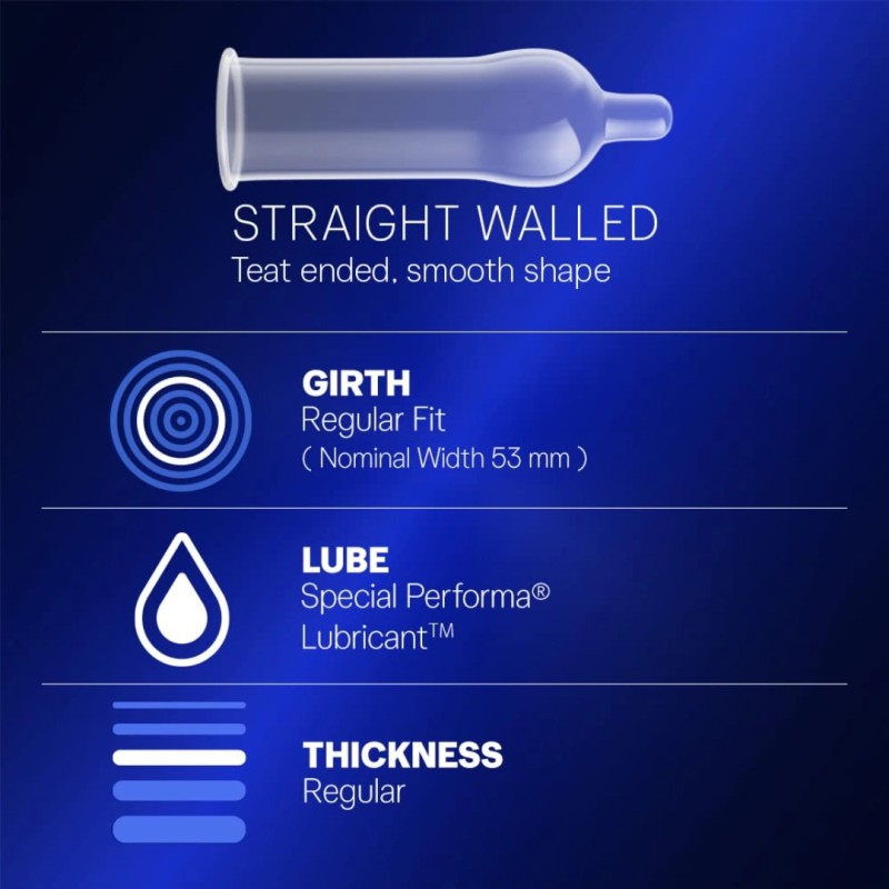 Picture of Durex Condom - Extra Time Condoms For Men 10 Pcs Pack (Made In India)-Transparent