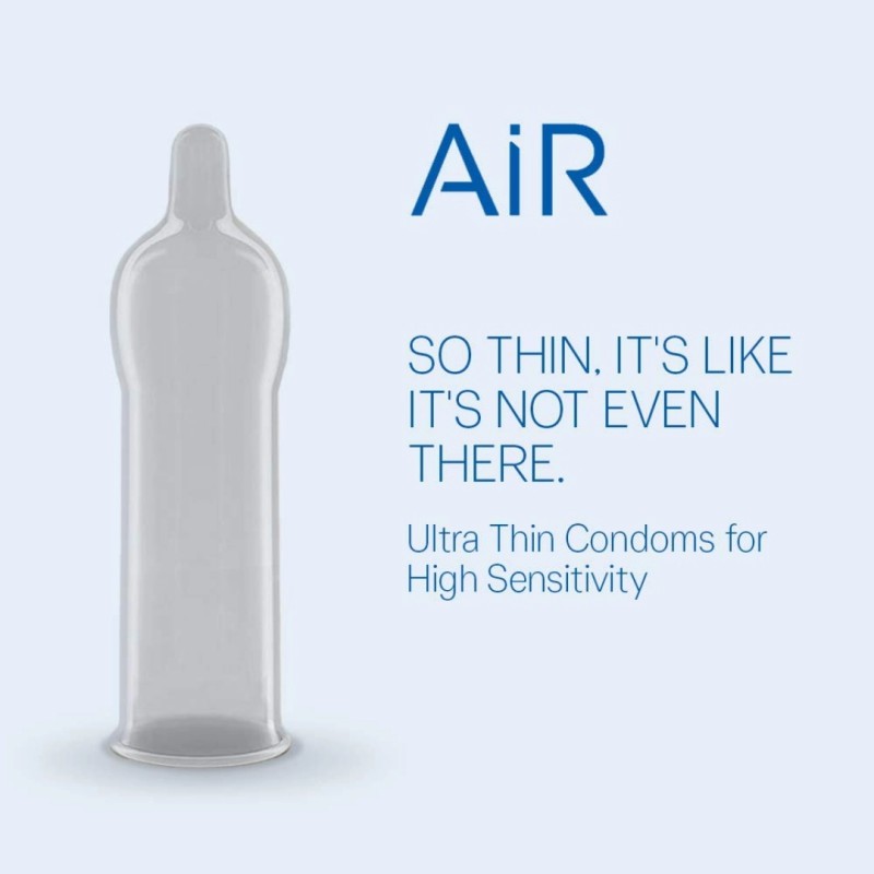 Picture of Durex Condom & Combo - Durex Air Ultra Condom 10 Pcs & Durex Ky Personal 50Gm-Transparent