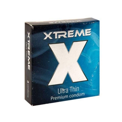 Picture of Xtreme Ultra Thin Condom Single Pack 3X1= 3Pcs-Blue