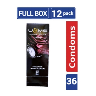 Picture of U&Me - Long Love Condom - Full Box - 3X12=36Pcs-Neutral