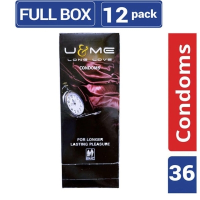 Picture of U&Me - Long Love Condom - Full Box - 3X12=36Pcs-Neutral