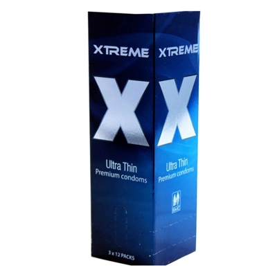 Picture of Xtreme Ultra Thin Premium Condom Full 36 Pcs-Blue
