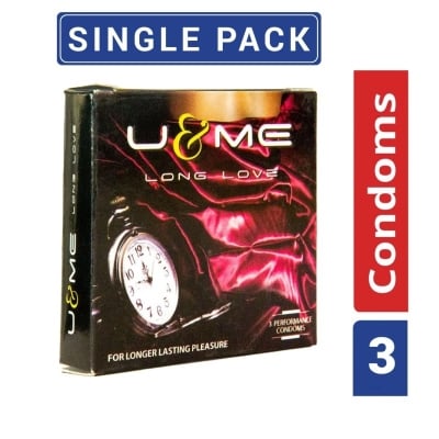 Picture of Smc U&Me Long Love Condom Single Pack-Multicolor
