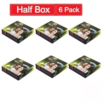 Picture of Tiger Dotted Vanilla Flavour Condom Half Box - 3X6 - 18Pcs-Neutral