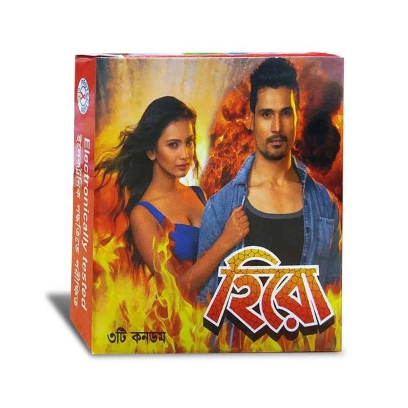 Picture of Hero Condom - Combo 6 Pack - 6X3=18Pcs Condom-Transparent