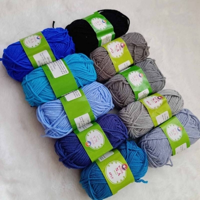 Picture of 25g Natural Soft Health N.A Brand Crochet Yarn Baby Organic Yarn for Knitting Wool Thread (10 pices)