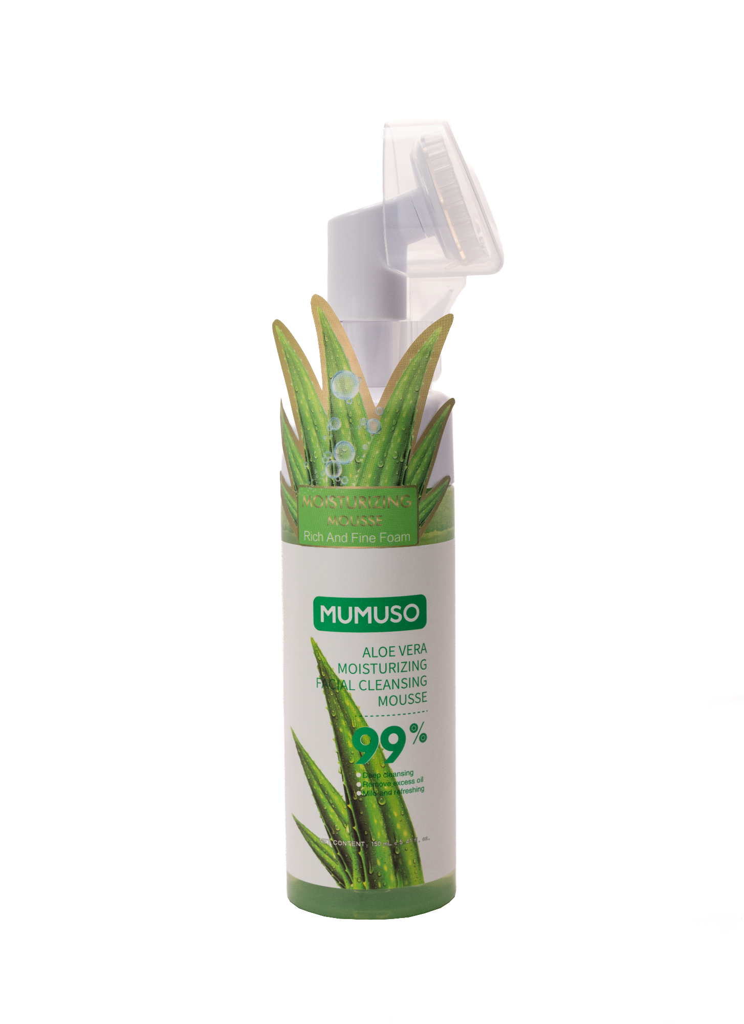 Picture of ALOE VERA MOISTURIZING FACIAL CLEANSING MOUSSE