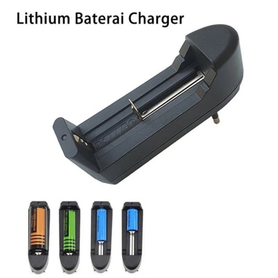 Picture of 3.7V Universal Single-Slot Rechargeable Battery Charger