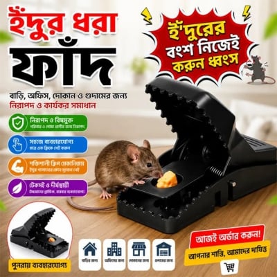 Picture of Large Reusable Plastic Mouse & Rat Killer Trap
