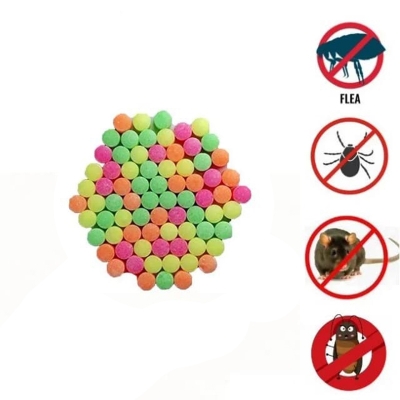 Picture of 55-Piece Multicolor Naphthalene Moth Balls