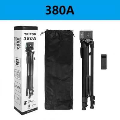 Picture of 380A Adjustable 360° Rotating Mobile & DSLR Tripod Stand