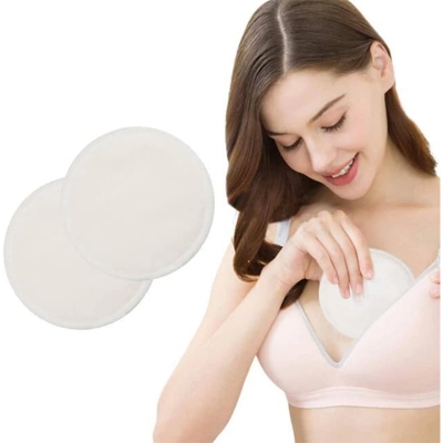 Picture of 2-Piece Reusable Washable Nursing Breast Pads