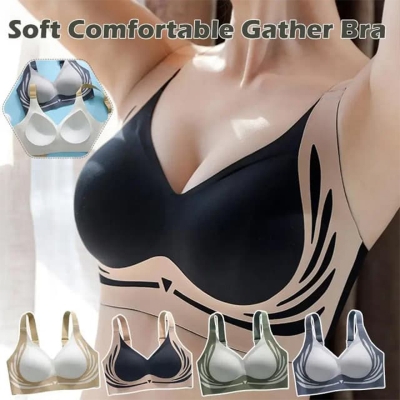 Picture of Classic Wireless Sports Bra with Wide Straps