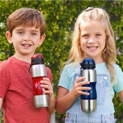 Picture of Kids Straw Sipper Water Bottle BPA-Free