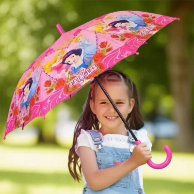 Picture of 3D Cartoon Automatic Open Waterproof Kids Umbrella