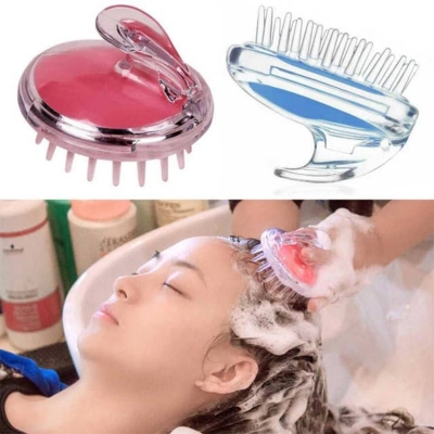 Picture of Silicone Shampoo Hair & Scalp Massage Brush