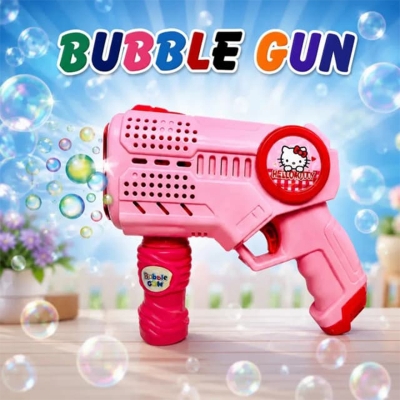 Picture of 10-Hole Gatling Automatic Bubble Gun Toy