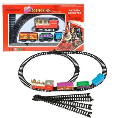 Picture of Mini Express Electric Train Track Set for Kids