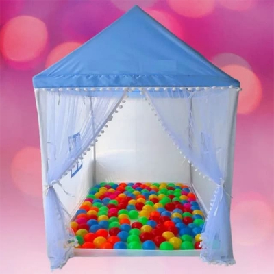 Picture of Baby Castle Play Tent with 40 Balls & Ball Pool
