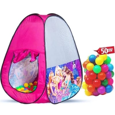 Picture of Barbie Tent Play House with 50 Balls
