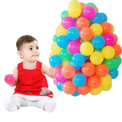 Picture of 25 Pcs Multicolor Plastic Ball Pit Balls