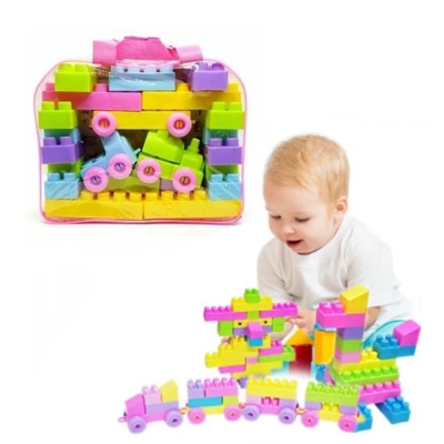 Picture of Play & Learn Classic Building Blocks Construction Set