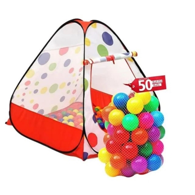 Picture of Ball Pit Tent Play House with 50 Balls