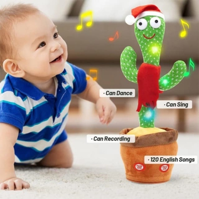 Picture of Rechargeable Dancing Cactus Singing & Talking Toy