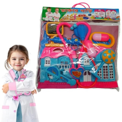 Picture of Kids Doctor Pretend Play Medical Kit Set