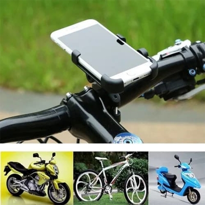 Picture of Aluminum Alloy 360° Adjustable Motorcycle Phone Holder