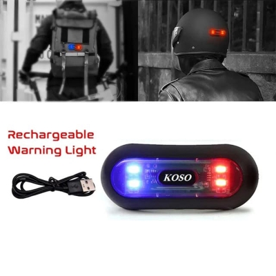 Picture of Koso Rechargeable Helmet Back LED Safety Light