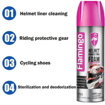 Picture of Flamingo Helmet Disinfecting Foam Cleaner 450ml