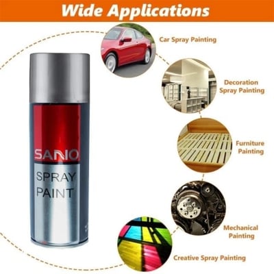 Picture of Sanvo 1500 Taxi Silver Aerosol Spray Paint