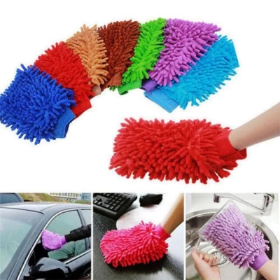 Picture of 1 Pc Microfiber Car & Bike Wash Cleaning Glove