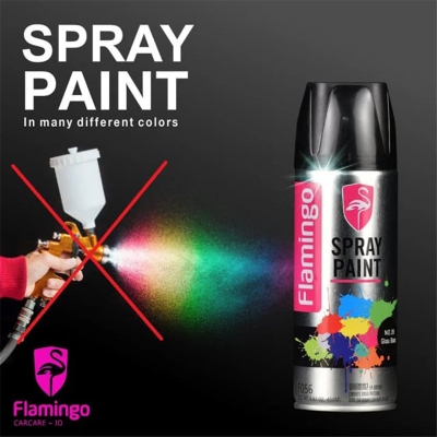 Picture of Flamingo Matt Black Automatic Spray Paint