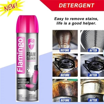 Picture of Flamingo Multi-Purpose Foam Cleaner with Brush 650ml